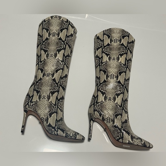 Schutz Maryana Snakeskin Boots - Picture 8 of 13